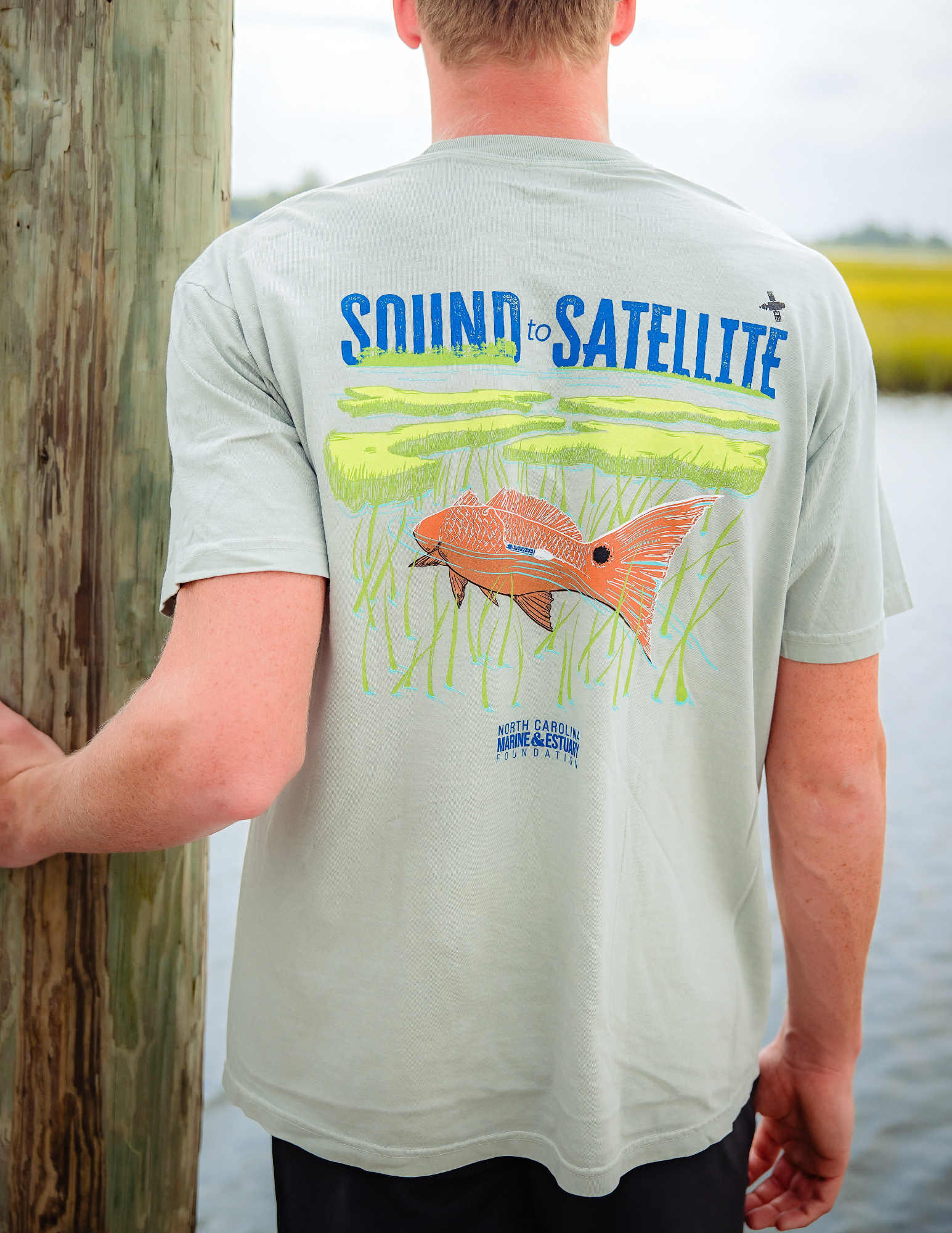 Sound to Satellite T-shirt - Bay