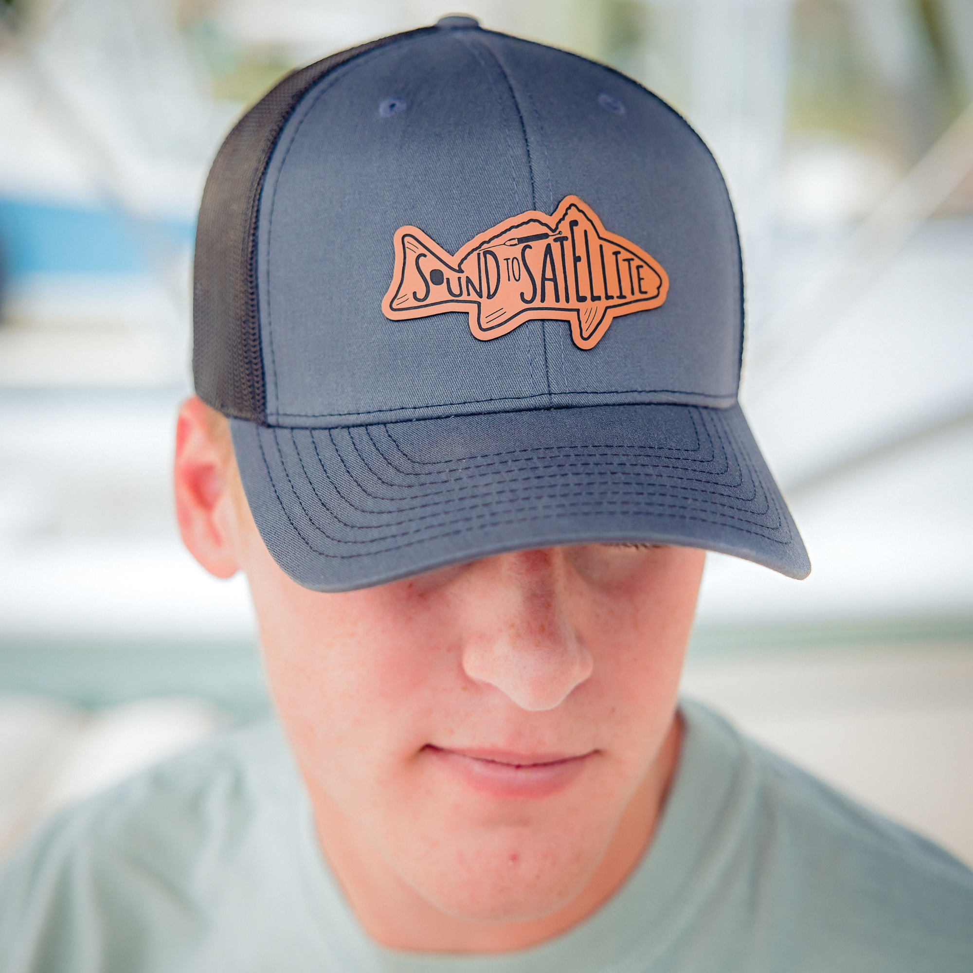 Sound to Satellite Trucker Hat - Charcoal