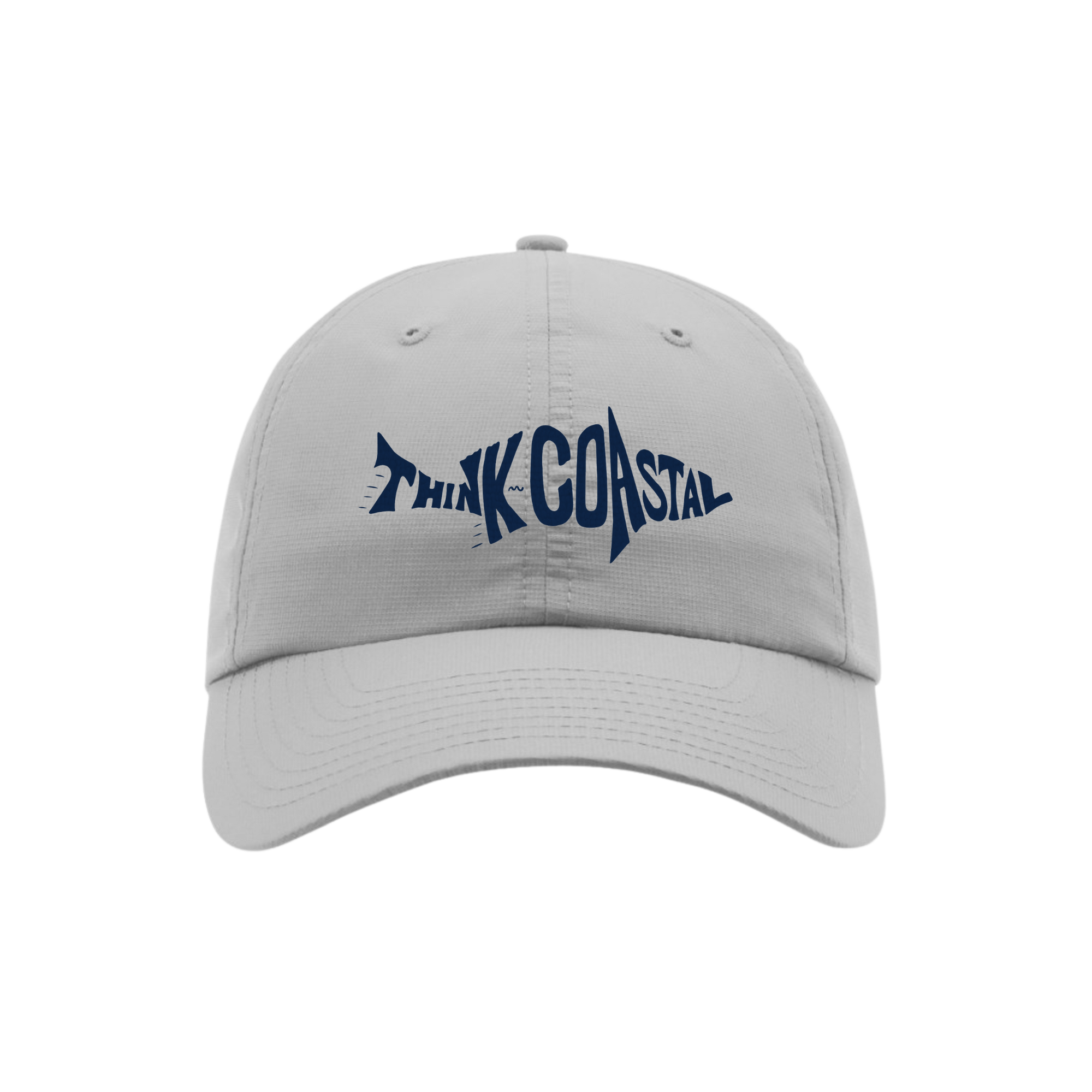 Think Coastal Performance Hat - Light Gray