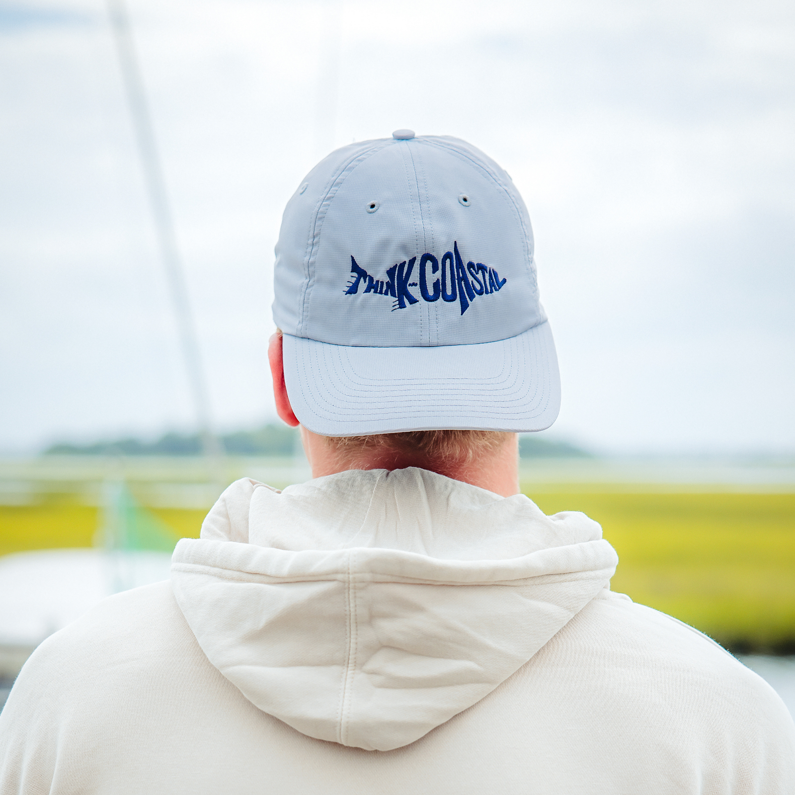 Think Coastal Performance Hat - Gray