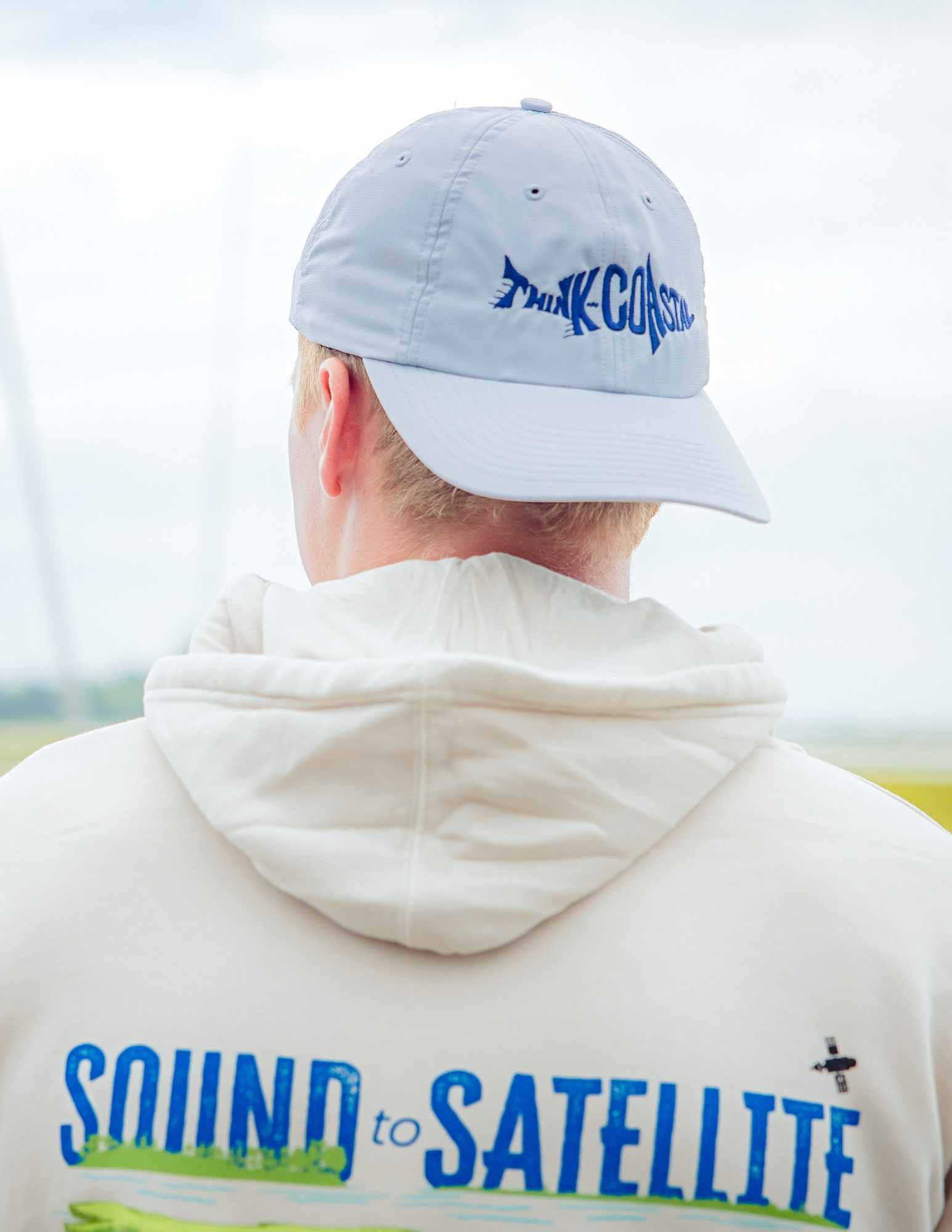 Think Coastal Performance Hat - Light Gray