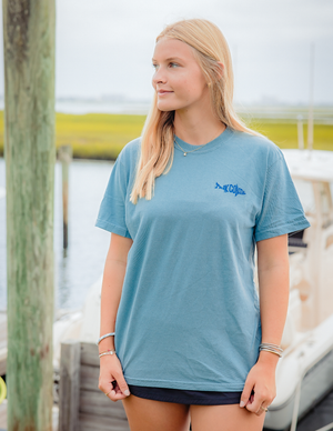 Sound to Satellite T-shirt - Ice Blue