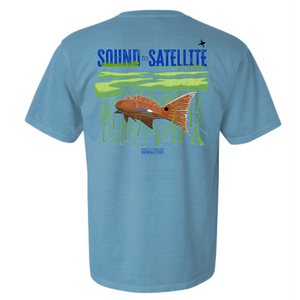 Sound to Satellite T-shirt - Ice Blue