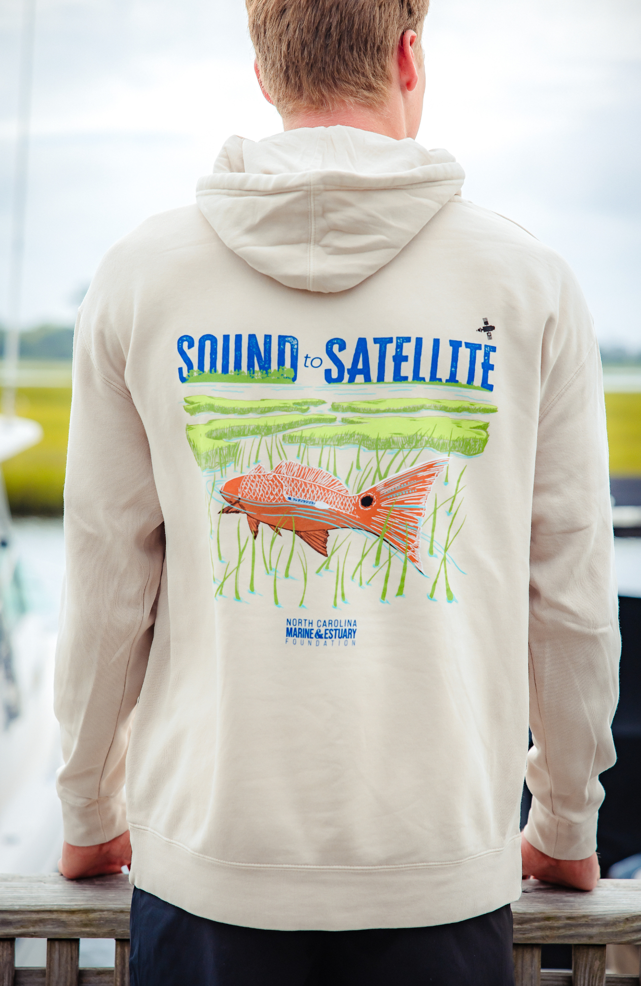 Sound to Satellite Hoodie - Ivory