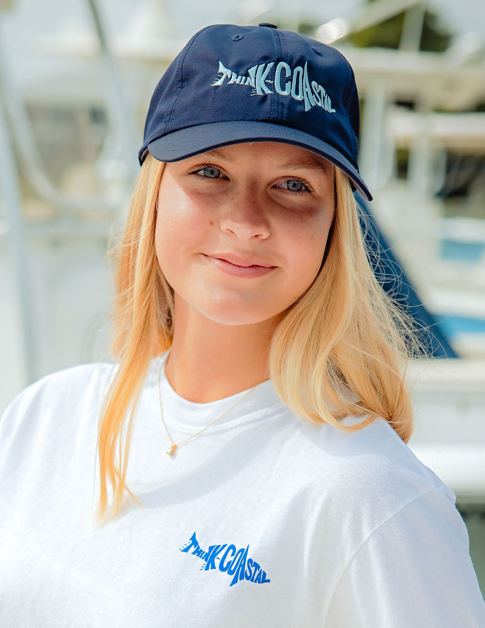Think Coastal Performance Hat - Navy