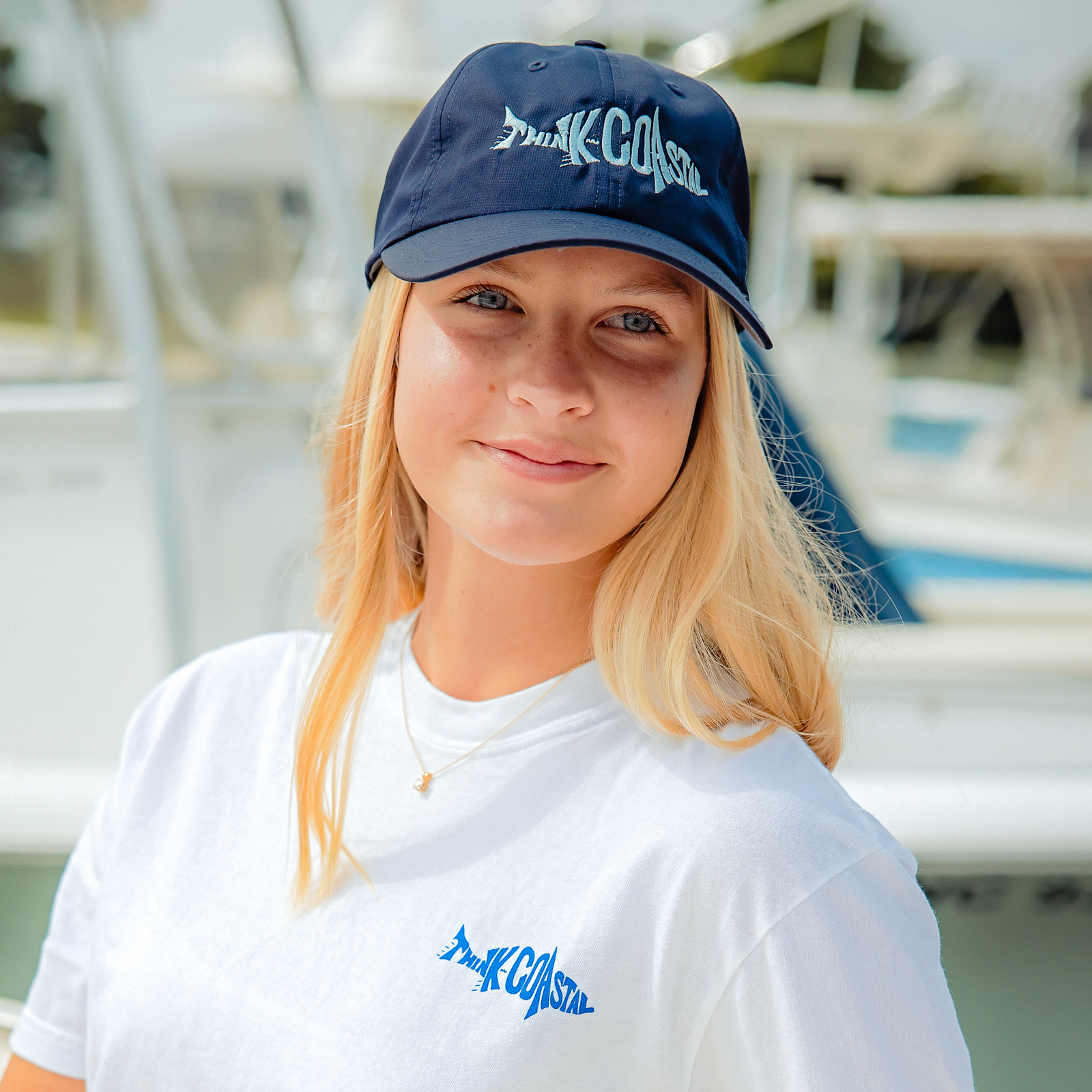 Think Coastal Performance Hat - Navy