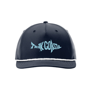 Think Coastal Rope Hat - Navy