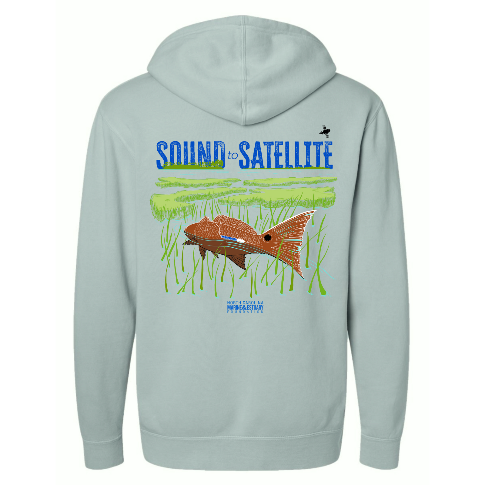 Sound to Satellite Hoodie - Sage