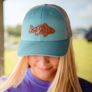 Sound to Satellite Low-Profile Trucker Hat - Smoke Blue