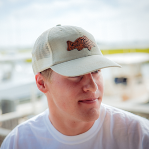 Sound to Satellite Low-Profile Trucker Hat - Stone