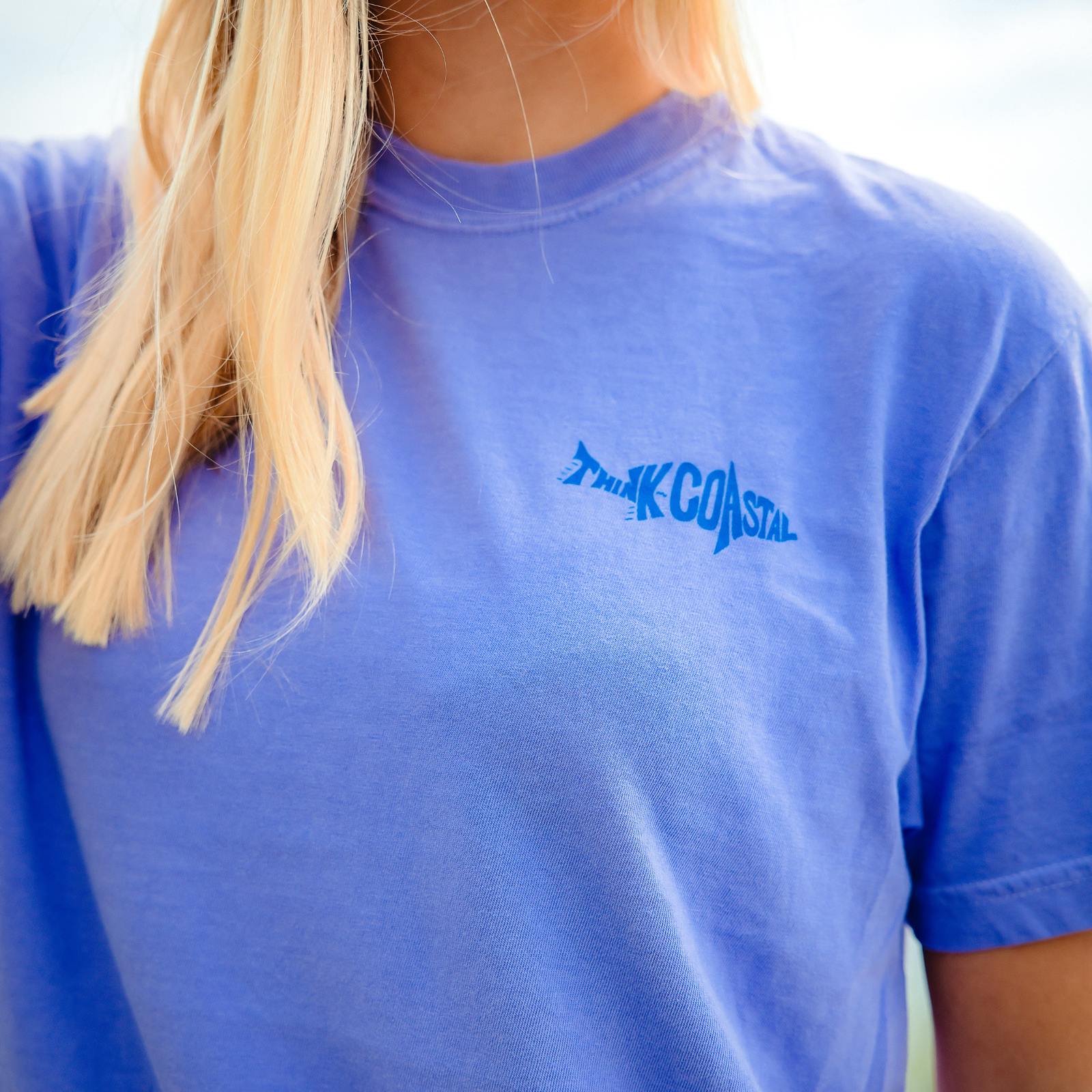 Sound to Satellite Cotton T-shirt - Violet