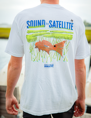 Sound to Satellite T-shirt - White