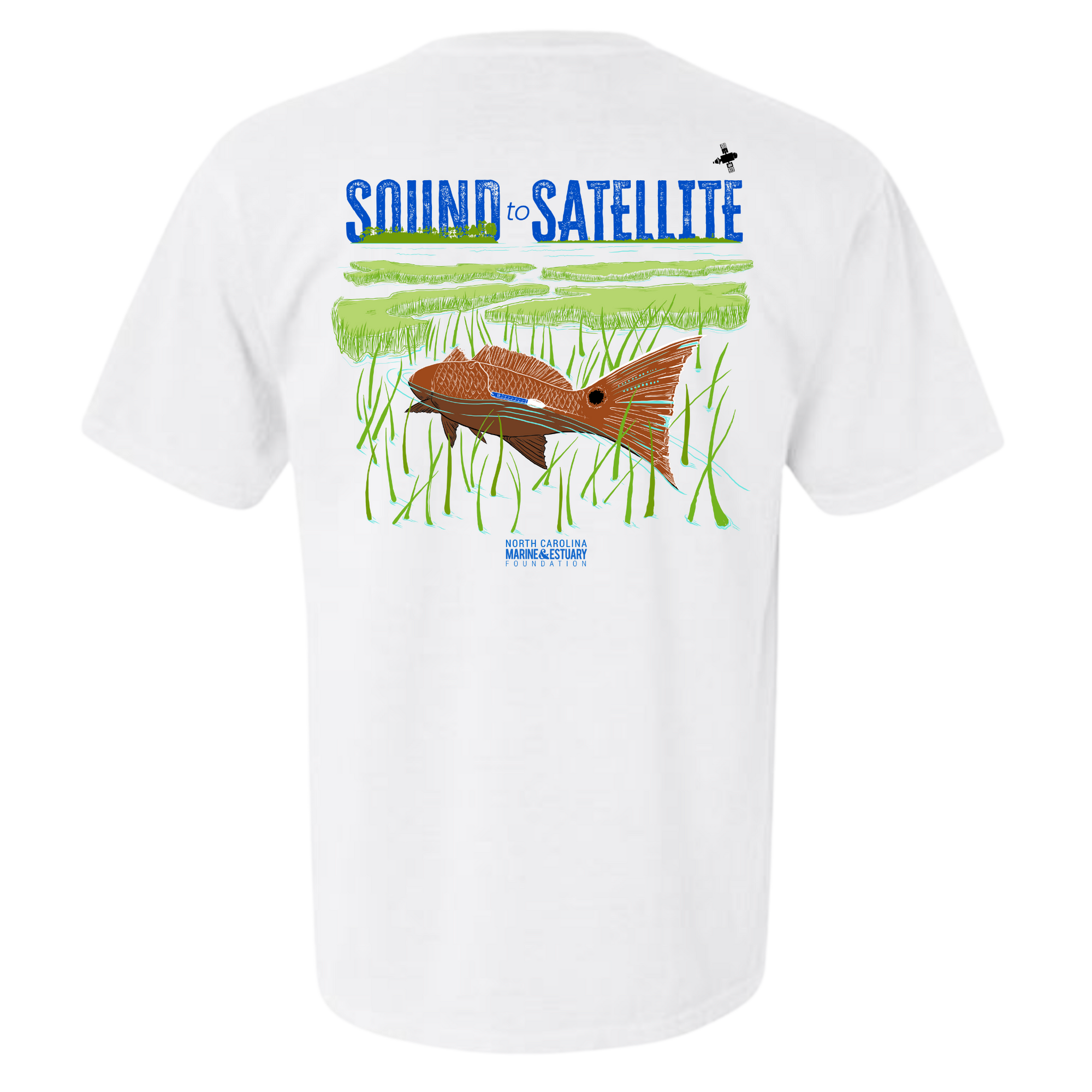 Sound to Satellite T-shirt - White