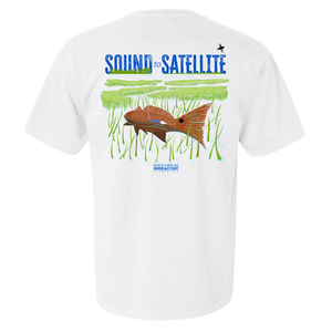 Sound to Satellite T-shirt - White